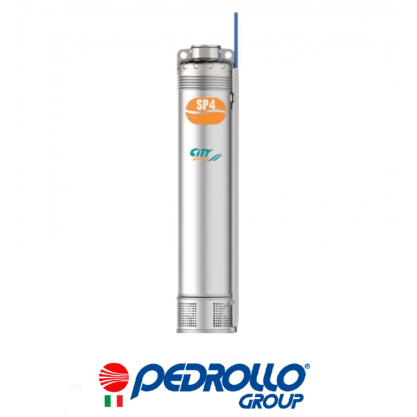 Αντλία Γεώτρησης 4 inches (ΣΩΜΑ) - CITY PUMPS 6SP40 F-4 WE - 4Hp