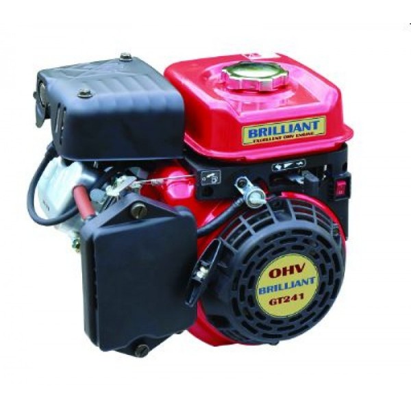 Κινητήρας Βενζίνης Τετράχρονος BRILLIANT GT 241 - 2.4HP - 79.66CC - Βόλτα 15.87mm - Με Χειρόμιζα