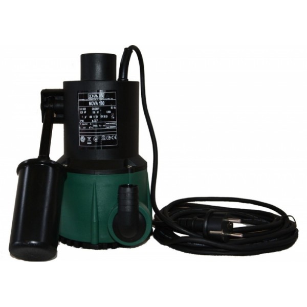 Αντλία Υποβρύχια Ακαθάρτων/Λυμάτων DAB NOVA 180M-SV - 0.3HP – Μονοφασική (Χωρίς Φλοτέρ)