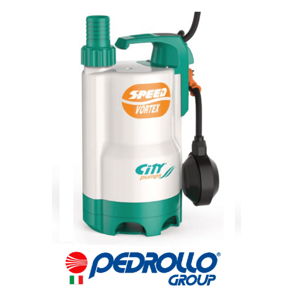 Αντλία Υποβρύχια Λυμάτων CITY PUMPS SPEED VORTEX 70M - 0.75Hp/230V