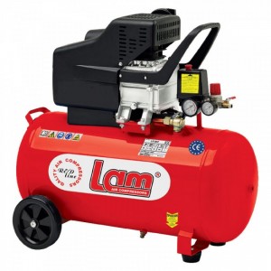 Αεροσυμπιεστής Μονομπλόκ LAM LR 50/2.5 - 2.5Hp - 50Lt