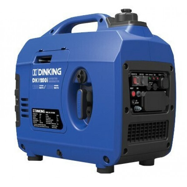 Γεννήτρια Μονοφασική Βενζίνης INVERTER DINKING 1200i - 1.35 KVA