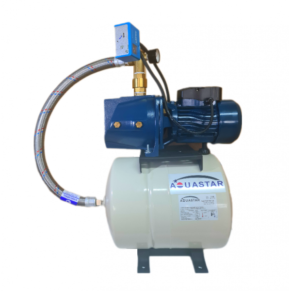 Πιεστικό Συγκρότημα SAEP PG-24-1 - 1Hp και Δοχείο AQUASTAR 24Lt