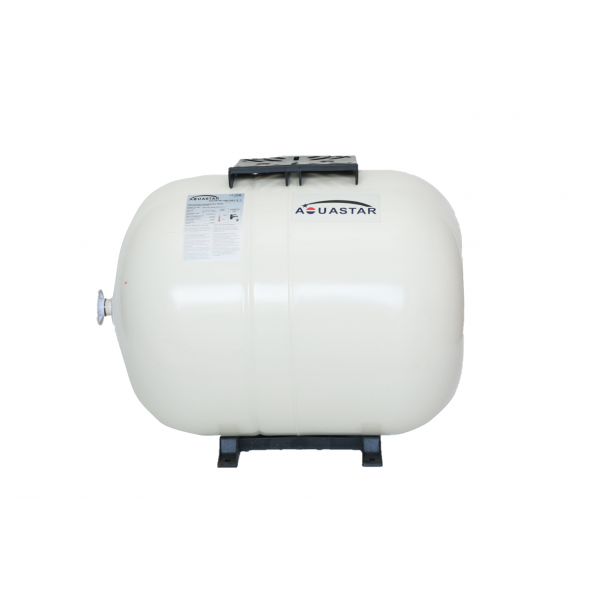 Πιεστικό Δοχείο AQUASTAR 24LT - Μη Εναλλάξιμη Μεμβράνη - Οριζόντιο