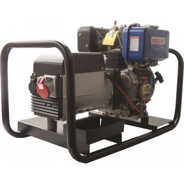 Γεννήτρια Μονοφασική Πετρελαίου SINCRO EK2-MCT - 6 KVA, με Κινητήρα HAILIN HL186FAE - 9.6 HP - [Με Μίζα]