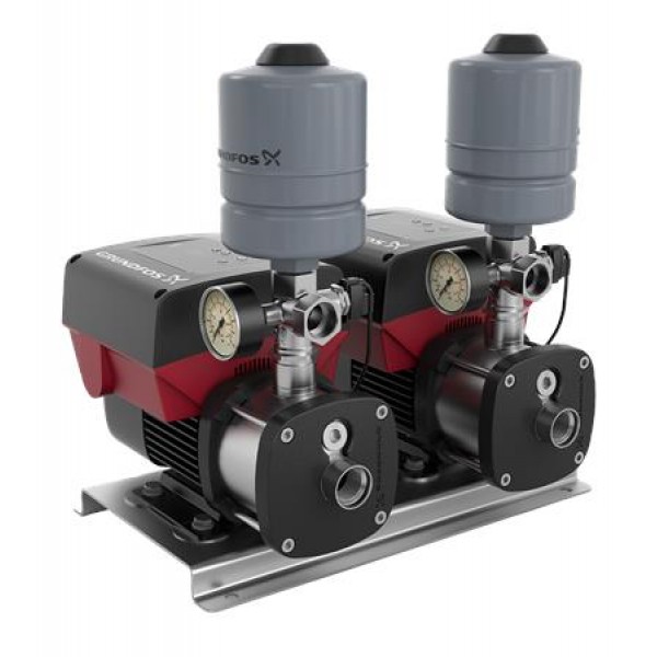 Δίδυμο Πιεστικό Συγκρότημα Inverter GRUNDFOS CMBE TWIN 3-62 I-U-C-C-D-A - 2x1.47Hp
