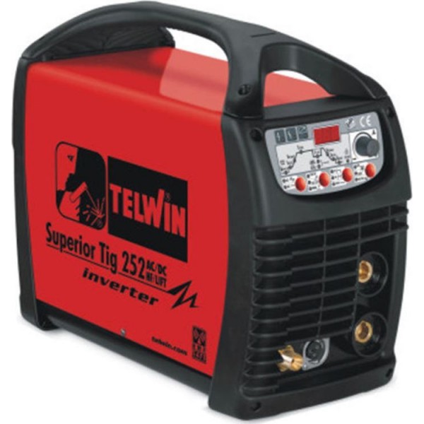 ΗΛΕΚΤΡΟΚΟΛΛΗΣΗ ΣΥΡΜΑΤΟΣ TELWIN SUPERIOR TIG 252