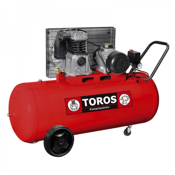 TOROS: ΑΕΡΟΣΥΜΠΙΕΣΤΗΣ ΜΕ ΙΜΑΝΤΑ 200LIT/3HP 230V