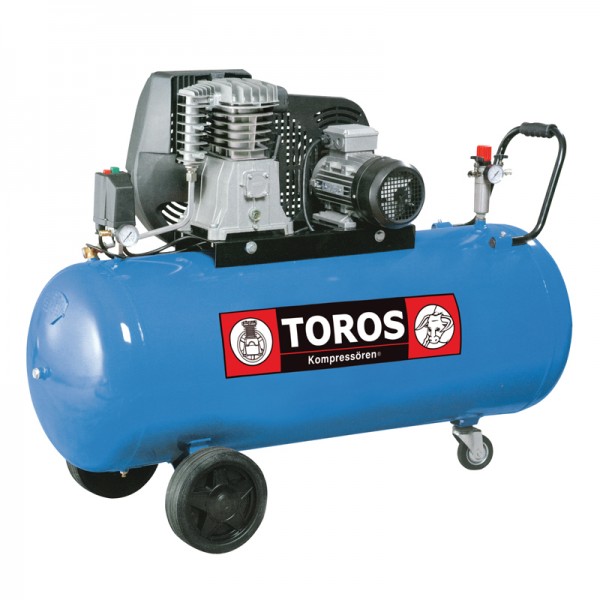 TOROS: ΑΕΡΟΣΥΜΠΙΕΣΤΗΣ ΜΕ ΙΜΑΝΤΑ 270LIT/3HP 400V