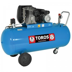 TOROS: ΑΕΡΟΣΥΜΠΙΕΣΤΗΣ ΜΕ ΙΜΑΝΤΑ 270LIT/5,5HP 400V