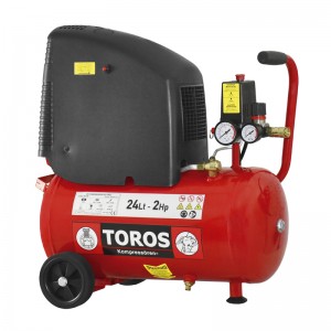 TOROS: ΑΕΡΟΣΥΜΠΙΕΣΤΗΣ OIL-FREE  24LT, 2HP