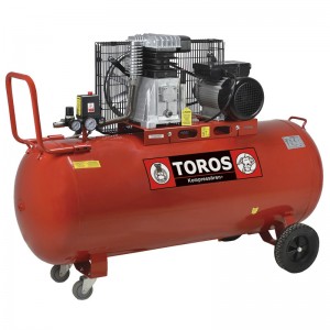 TOROS: ΑΕΡΟΣΥΜΠΙΕΣΤΗΣ ΜΕ ΙΜΑΝΤΑ 200LIT /3HP 230V