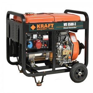 KRAFT: ΗΛΕΚΤΡΟΓΕΝΝΗΤΡΙΑ DIESEL WS8500-3  (3-ph) EQUAL POWER