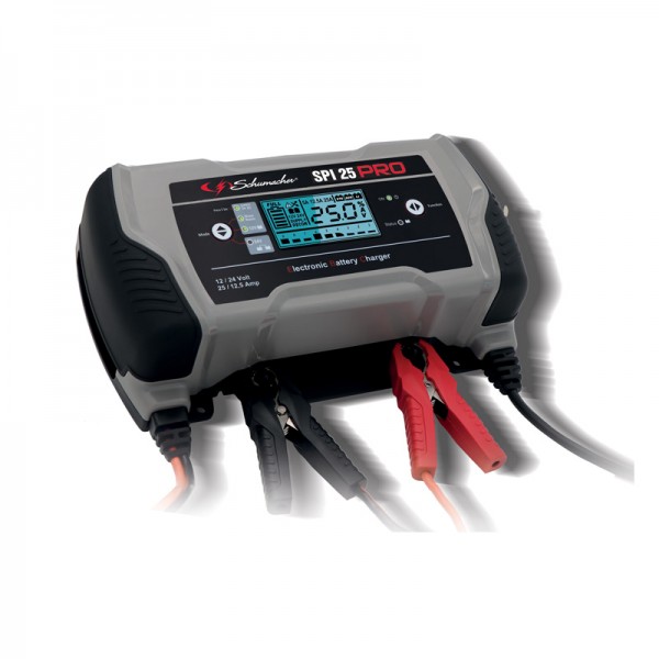 SCHUMACHER SPI PRO25 ΦΟΡΤΙΣΤΗΣ ΜΠΑΤΑΡΙΩΝ 12V-25A/24V-12,5A