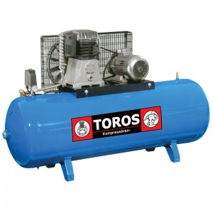 TOROS: ΑΕΡΟΣΥΜΠΙΕΣΤΗΣ ΜΕ ΙΜΑΝΤΑ 500LIT/7,5HP 400V ΥΨΗΛΗΣ ΠΙΕΣΗΣ 15 BAR