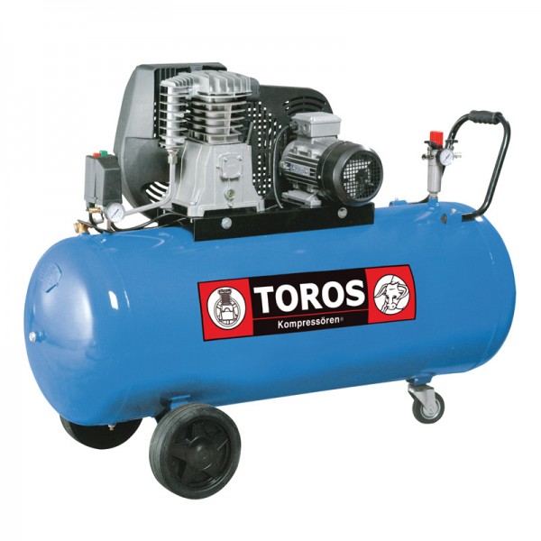 TOROS: ΑΕΡΟΣΥΜΠΙΕΣΤΗΣ ΜΕ ΙΜΑΝΤΑ 200LIT/3HP 400V