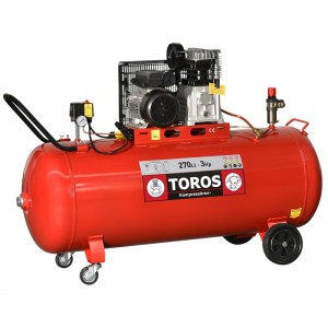 TOROS: ΑΕΡΟΣΥΜΠΙΕΣΤΗΣ ΜΕ ΙΜΑΝΤΑ 270LIT/3HP 230V