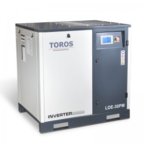 TOROS: ΚΟΧΛΙΟΦΟΡΟΣ ΑΕΡΟΣΥΜΠΙΕΣΤΗΣ ΜΕΤΑΒΛΗΤΗΣ ΤΑΧΥΤΗΤΑΣ (INVERTER) 30HP-10bar