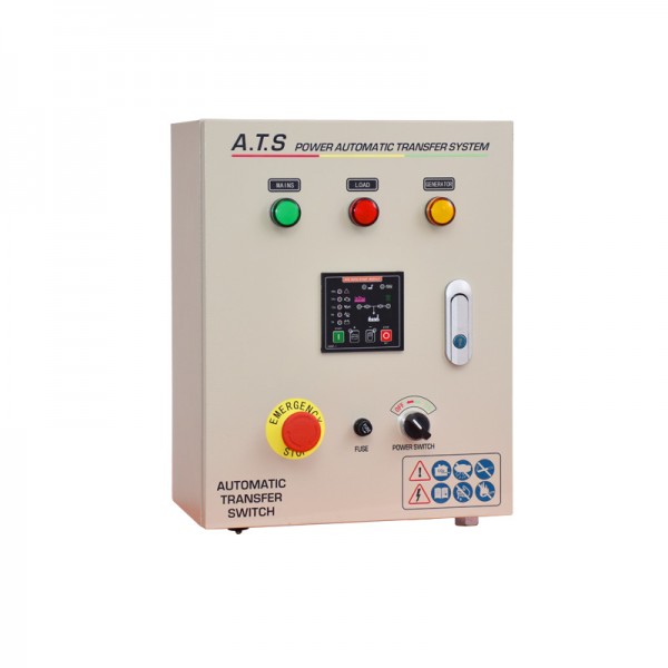 KRAFT: ΠΙΝΑΚΑΣ ATS ΤΡΙΦΑΣΙΚΟΣ 3x18A ΓΙΑ ΓΕΝΝΗΤΡΙΕΣ DIESEL 5PIN