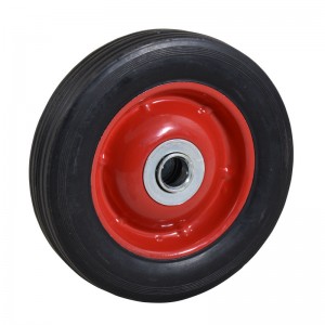 ΤΡΟΧΟΣ 6'' - Φ150 mm  ΜΕΤΑΛΛΙΚΗ ΖΑΝΤΑ - ΣΥΜΠΑΓΕΣ ΕΛΑΣΤΙΚΟ