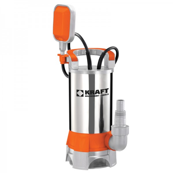 KRAFT: ΑΝΤΛΙΑ ΥΠΟΒΡΥΧΙΑ ΑΚΑΘΑΡΤΩΝ 1100W ΙΝΟΧ