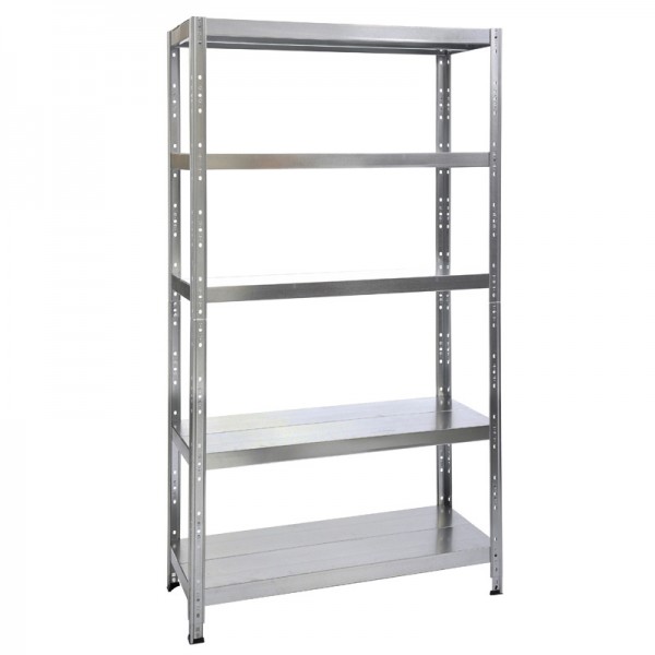 ΡΑΦΙΕΡΑ ΜΕΤΑΛΛΙΚΗ 120x50x200 ΓΚΡΙ 260kg 5 ΡΑΦΙΑ