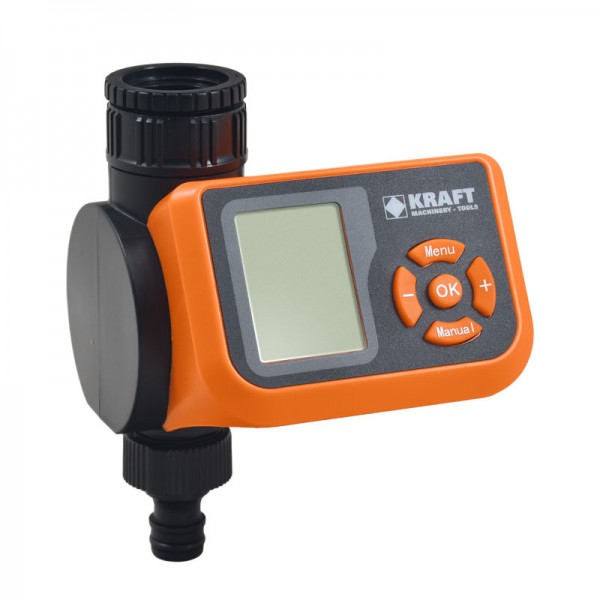 KRAFT: ΑΥΤΟΜΑΤΟΣ ΠΡΟΓΡΑΜΜΑΤΙΣΤΗΣ ΠΟΤΙΣΜΑΤΟΣ ΜΠΑΤΑΡΙΑΣ - 1x9V ΜΕ ΟΘΟΝΗ