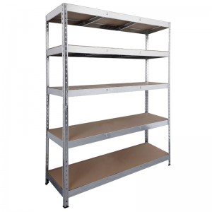 ΡΑΦΙΕΡΑ ΜΕΤΑΛΛΙΚΗ 100x50x200 ΓΑΛΒ. 300kg 5 ΡΑΦΙΑ MDF