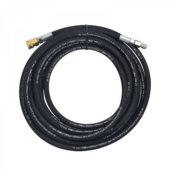 BULLE: ΣΩΛΗΝΑΣ ΥΨΗΛΗΣ ΠΙΕΣΗΣ ΥΔΡΟΠΛΥΣΤΙΚΟΥ 12 ΜΕΤΡΑ BRAIDED – 280 BAR - ΜΕ ΤΑΧΥΣΥΝΔΕΣΗ ΒΑΡΕΩΣ ΤΥΠΟΥ