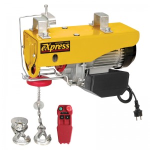 EXPRESS: ΗΛΕΚΤΡ. ΠΑΛΑΓΚΟ ΣΥΡΜ/ΝΟΥ 150/300 kg 18m ΜΕ ΑΣΥΡΜ.ΧΕΙΡΙΣΤΗΡΙΟ