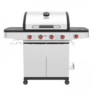 UNIMAC: ΨΗΣΤΑΡΙΑ ΥΓΡΑΕΡΙΟΥ INOX BBQ PREMIUM LINE - 4 ΕΣΤΙΕΣ ΚΑΙ 1 ΠΛΑΪΝΟ ΜΑΤΙ